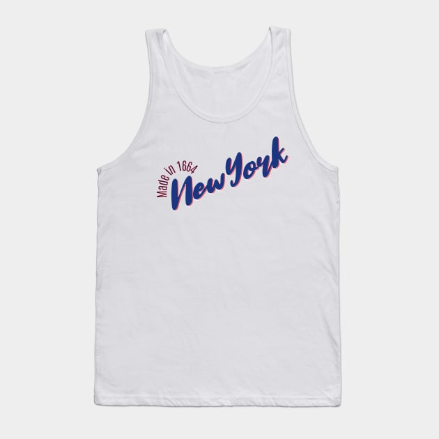 New York Made in 1664 Tank Top by LB35Y5